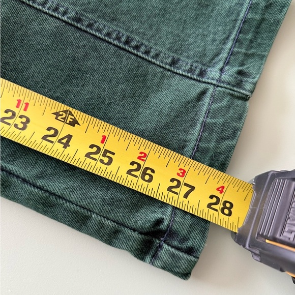 Cruise Designer Womens Tie Waist Green Stone Wash Jeans Size 38 - Picture 12 of 12